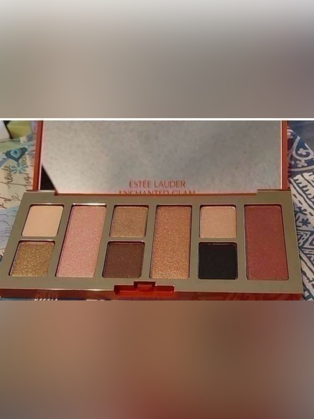 Estee Lauder Eyeshadow Palette - Copper, Bronze, Brown, Gold ENCHANTED GLAM